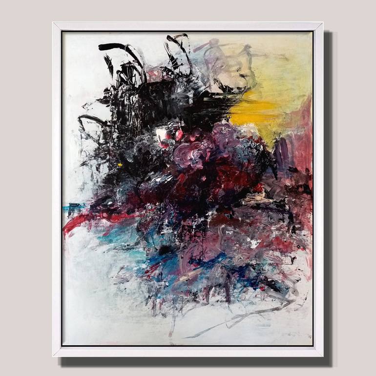 Original Abstract Painting by Milos Popov