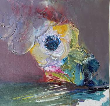 Original Abstract Expressionism Abstract Painting by Сергей Егоров