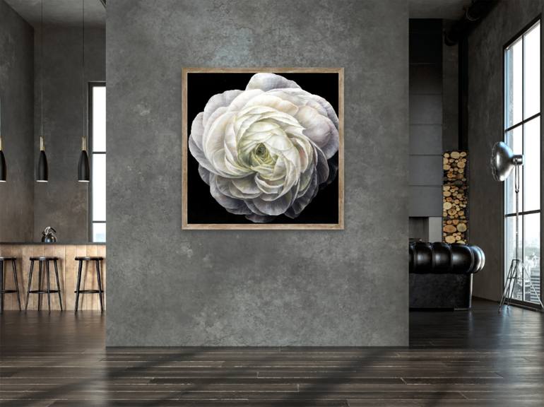 Original Art Deco Botanic Painting by Elena Smurova