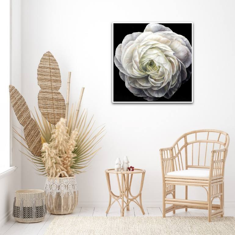 Original Art Deco Botanic Painting by Elena Smurova