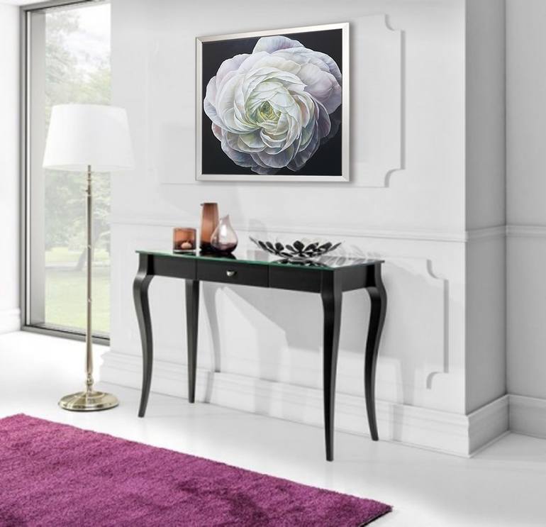 Original Art Deco Botanic Painting by Elena Smurova