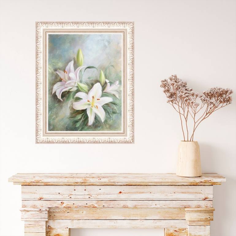 Original Figurative Botanic Painting by Elena Smurova