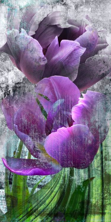 Tulips - photo collage, digital print - Limited Edition of 25 thumb