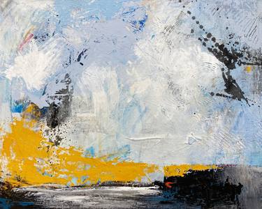 Original Abstract Landscape Paintings by Lee Muslin