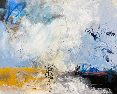Original Abstract Landscape Paintings by Lee Muslin