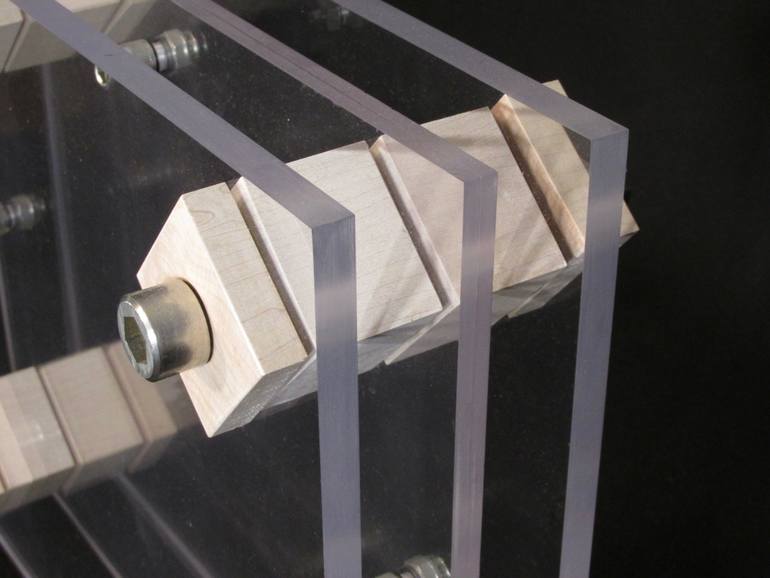 Original Conceptual Architecture Sculpture by Barrett Ashley Johnson