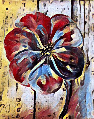 Print of Floral Mixed Media by Eva Barkova