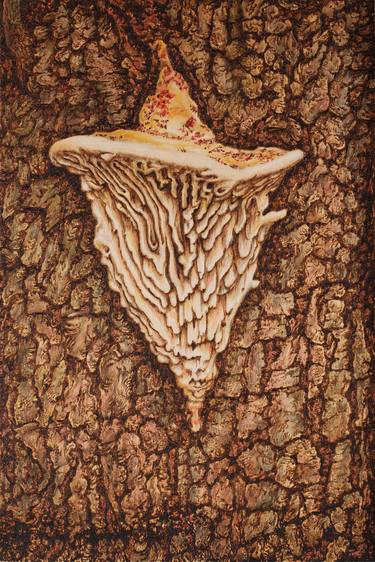 Print of Realism Tree Paintings by Oleg Kushch