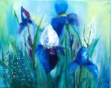 Original Impressionism Floral Paintings by Oksana Kovalenkova