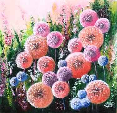 Original Floral Painting by Oksana Kovalenkova