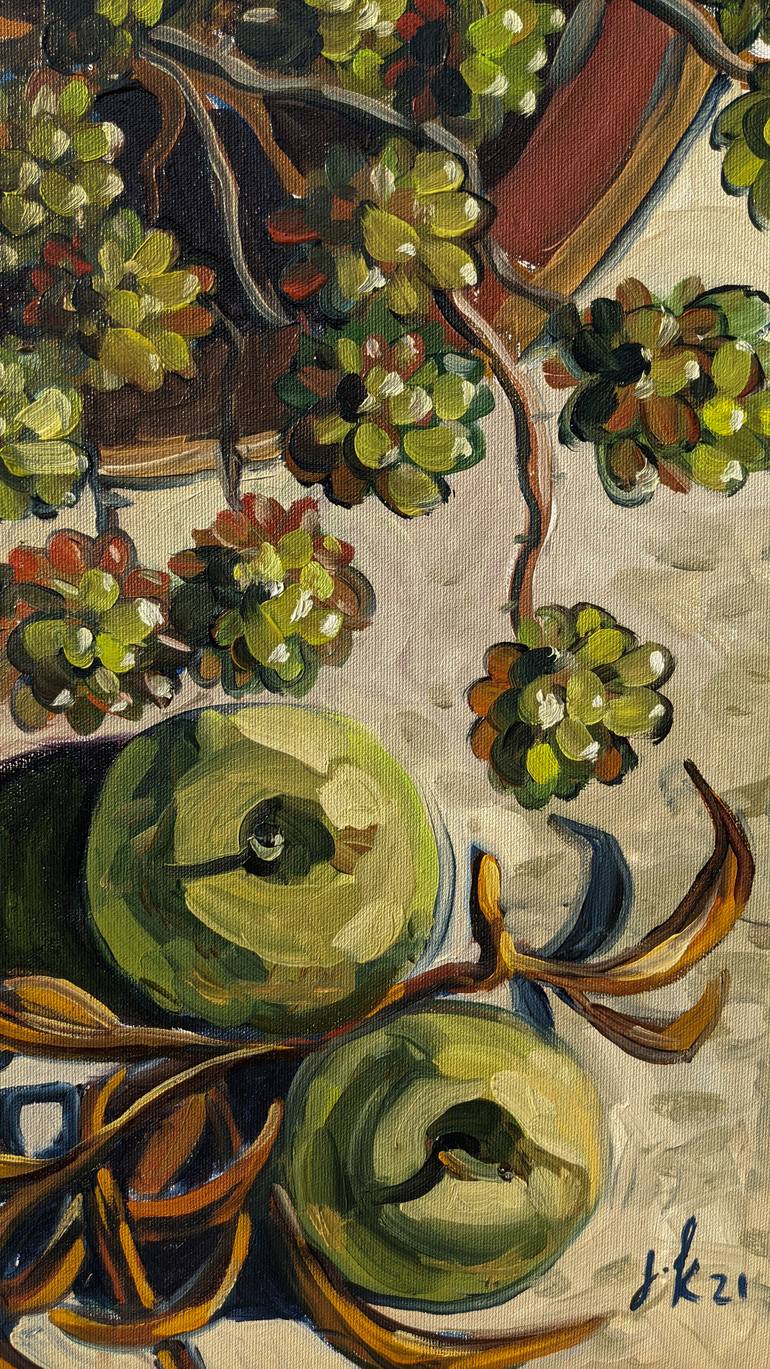 Original Impressionism Still Life Painting by Julia Kolesnytska