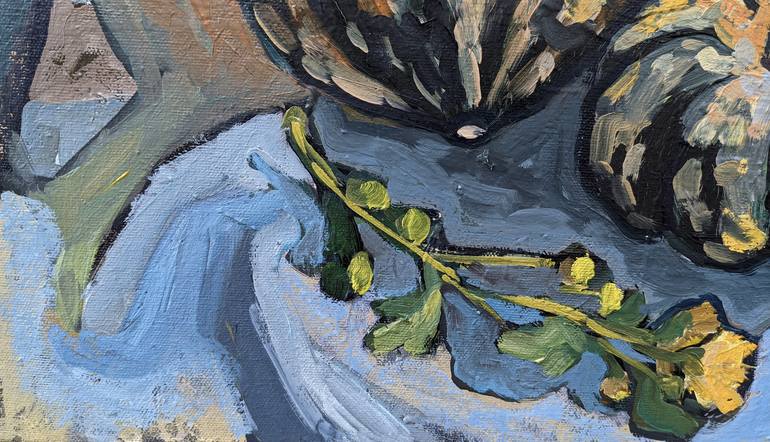 Original Conceptual Still Life Painting by Julia Kolesnytska