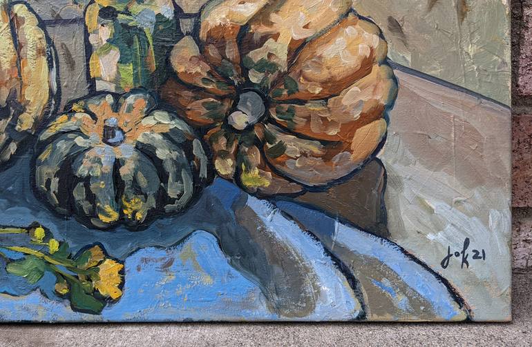 Original Conceptual Still Life Painting by Julia Kolesnytska