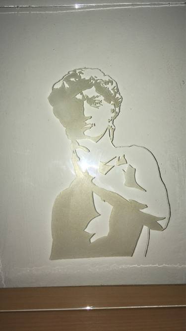 David of Michelangelo engraving thumb