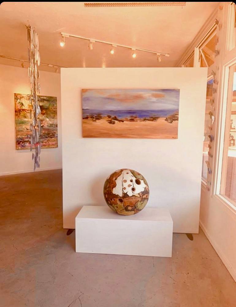 Original Abstract Expressionism Seascape Painting by Ane Howard