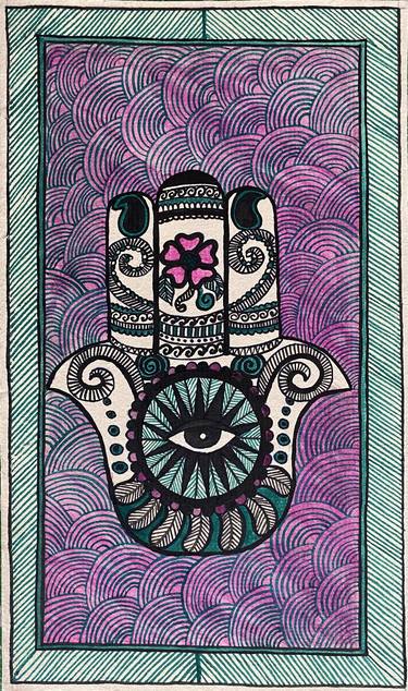 Hamsa hand thumb