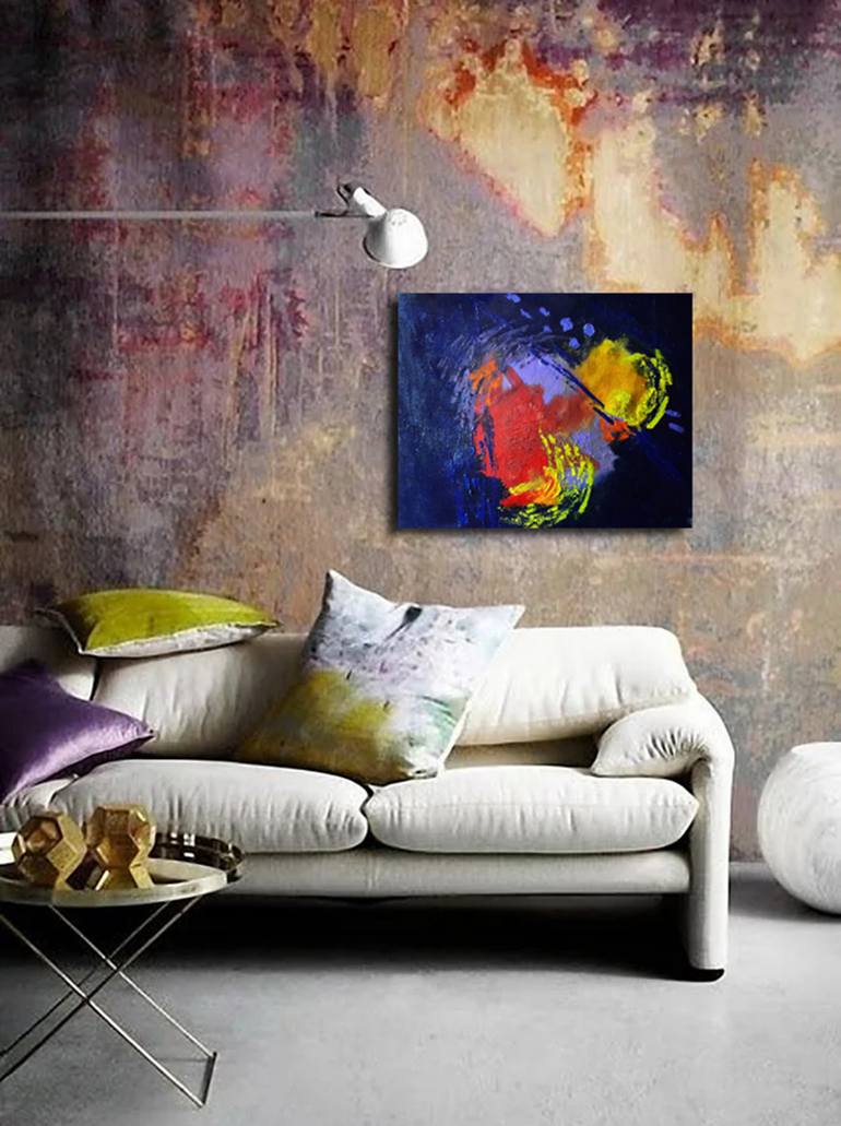 Original Abstract Painting by Nadia Porro