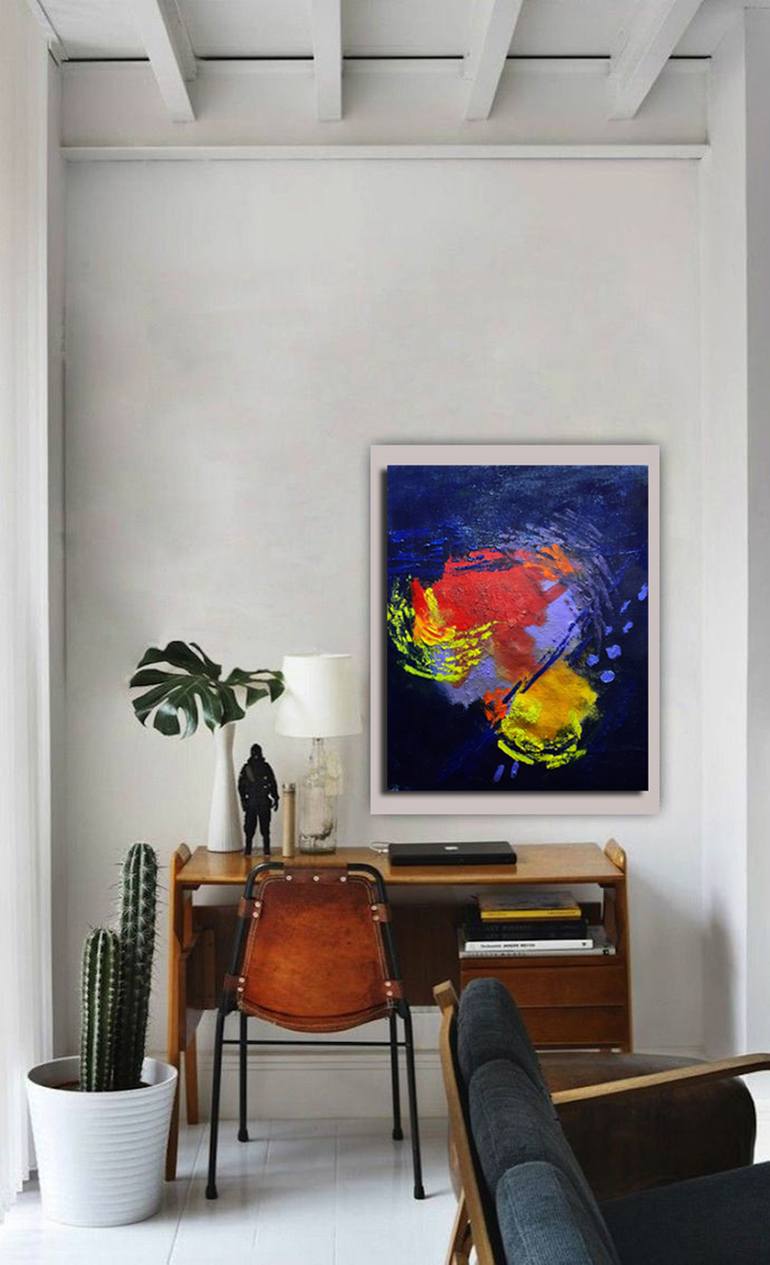 Original Abstract Painting by Nadia Porro