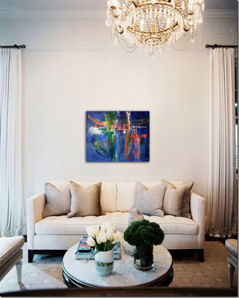 Original Abstract Painting by Nadia Porro