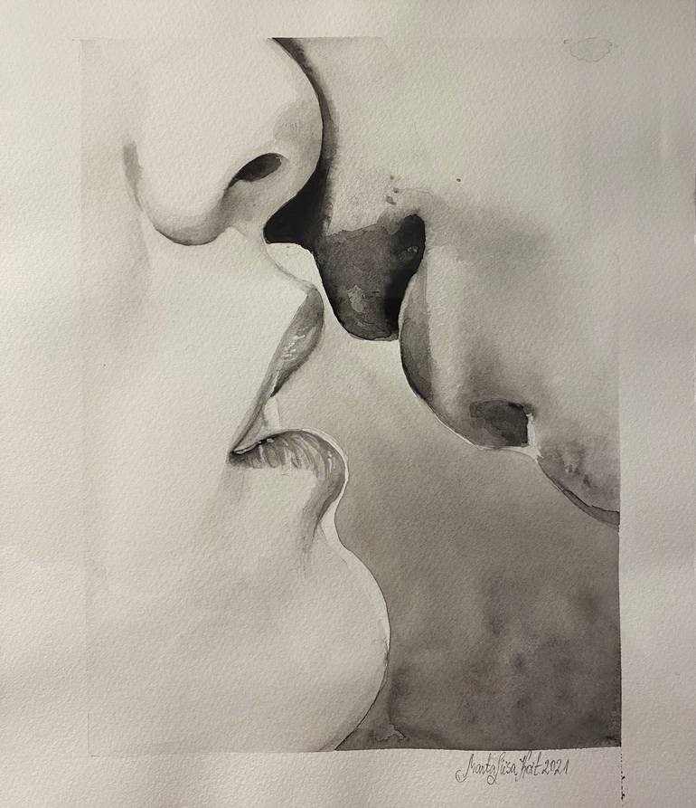 First Kiss, Limited Edition Canvas, Onelife183