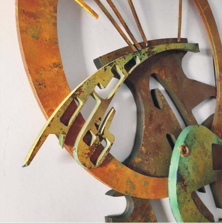 Original Expressionism Abstract Sculpture by Lena Tsirulnik