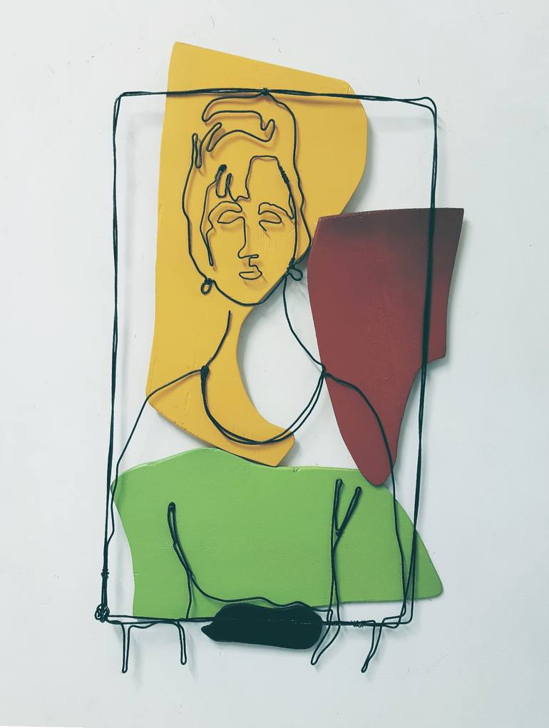 Original Modern Women Sculpture by Lena Tsirulnik