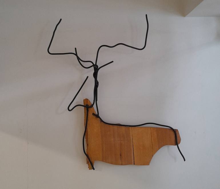 Original Figurative Animal Sculpture by Lena Tsirulnik