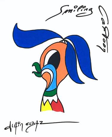 Print of Pop Art Cartoon Paintings by Alain Elbaz