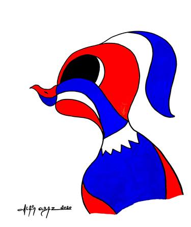 Print of Pop Art Cartoon Paintings by Alain Elbaz