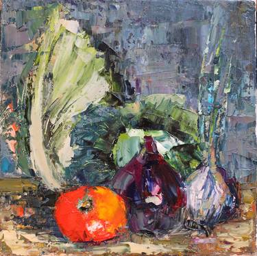 Print of Expressionism Kitchen Paintings by Oleg Sharapanovsky