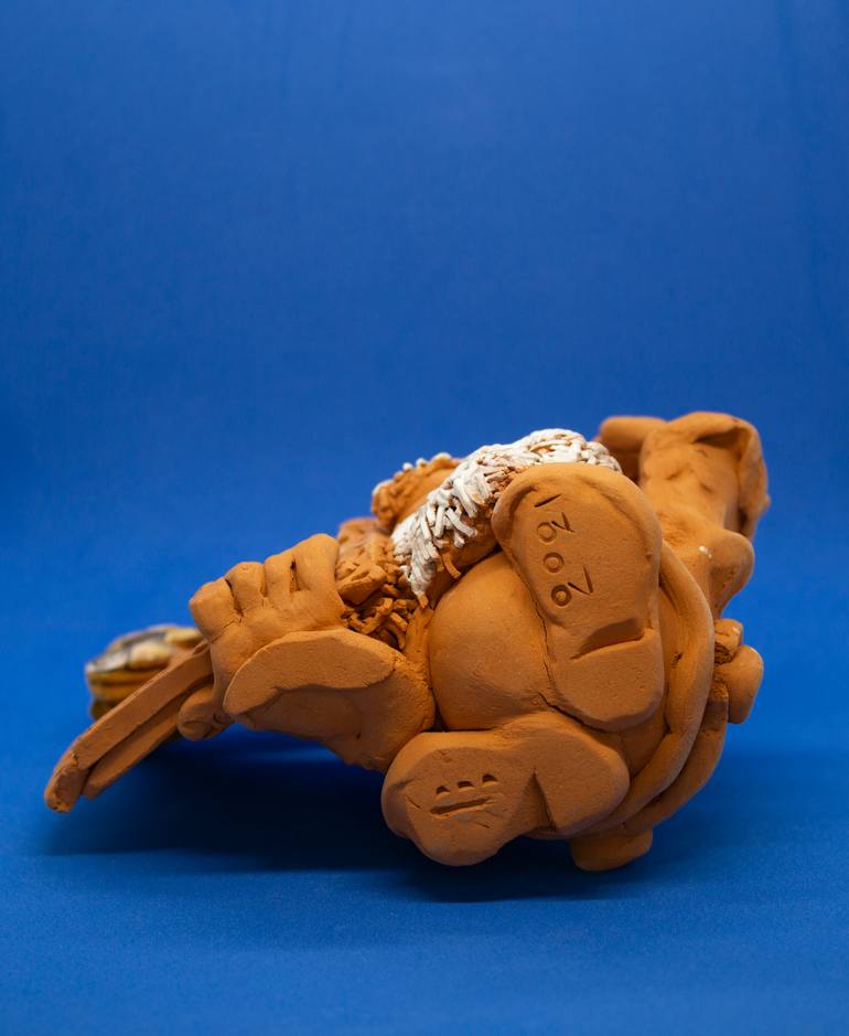 Original Expressionism Humor Sculpture by Oleg Sharapanovsky
