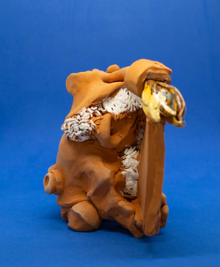 Original Expressionism Humor Sculpture by Oleg Sharapanovsky