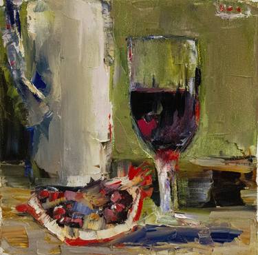 Print of Abstract Expressionism Still Life Paintings by Oleg Sharapanovsky