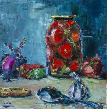 Print of Abstract Expressionism Still Life Paintings by Oleg Sharapanovsky