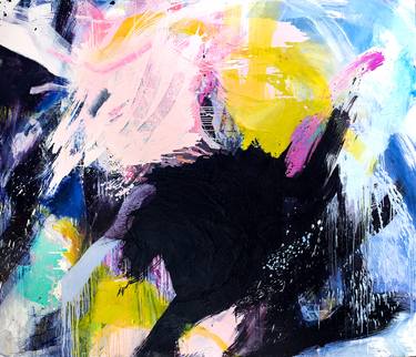 Original Abstract Expressionism Abstract Painting by Kristi Kennimer