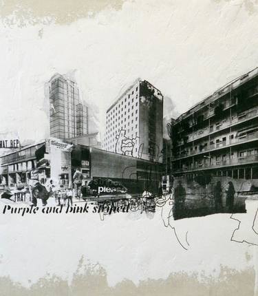 Print of Abstract Expressionism Architecture Collage by Patrick Corrado