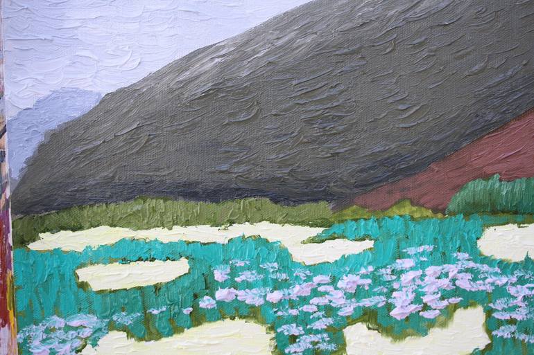Original Landscape Painting by Cecilia Anastos