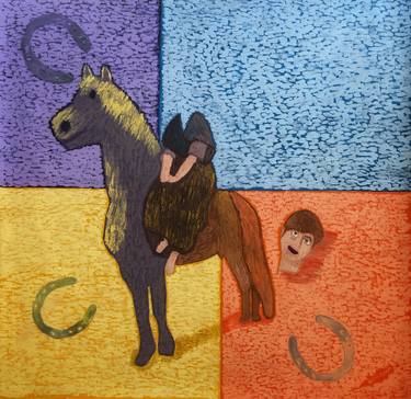 Original Surrealism Animal Paintings by Cecilia Anastos