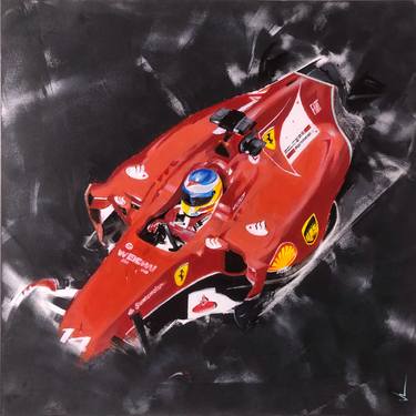 Print of Figurative Car Paintings by Vito Lentini