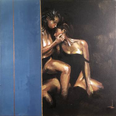 Print of Figurative Love Paintings by Vito Lentini