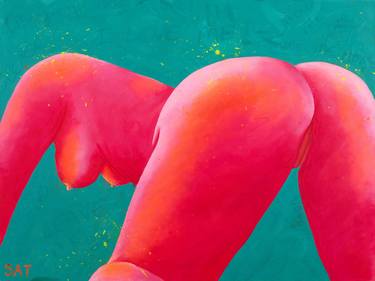 Print of Figurative Nude Paintings by Stephanie Tripolitaki