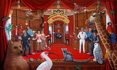 Original Realism Fantasy Painting by David Halliwell