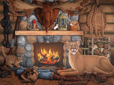 Original Realism Fantasy Painting by David Halliwell
