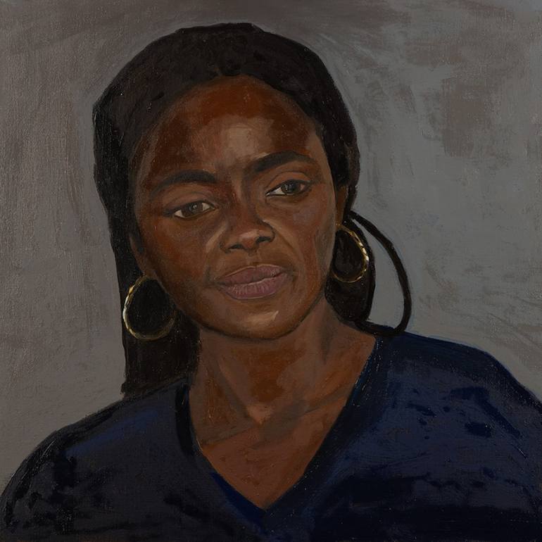 Michelle Painting by Lindsay Hirsch | Saatchi Art