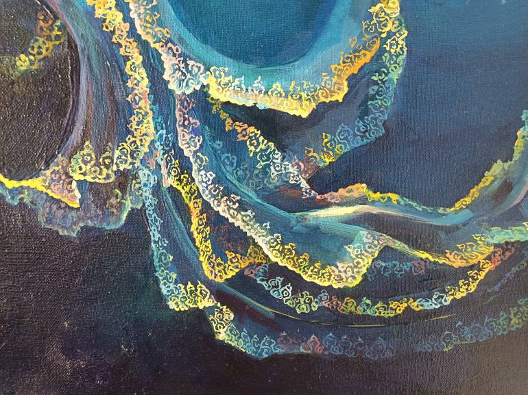 Original Figurative Animal Painting by Tanti Titova