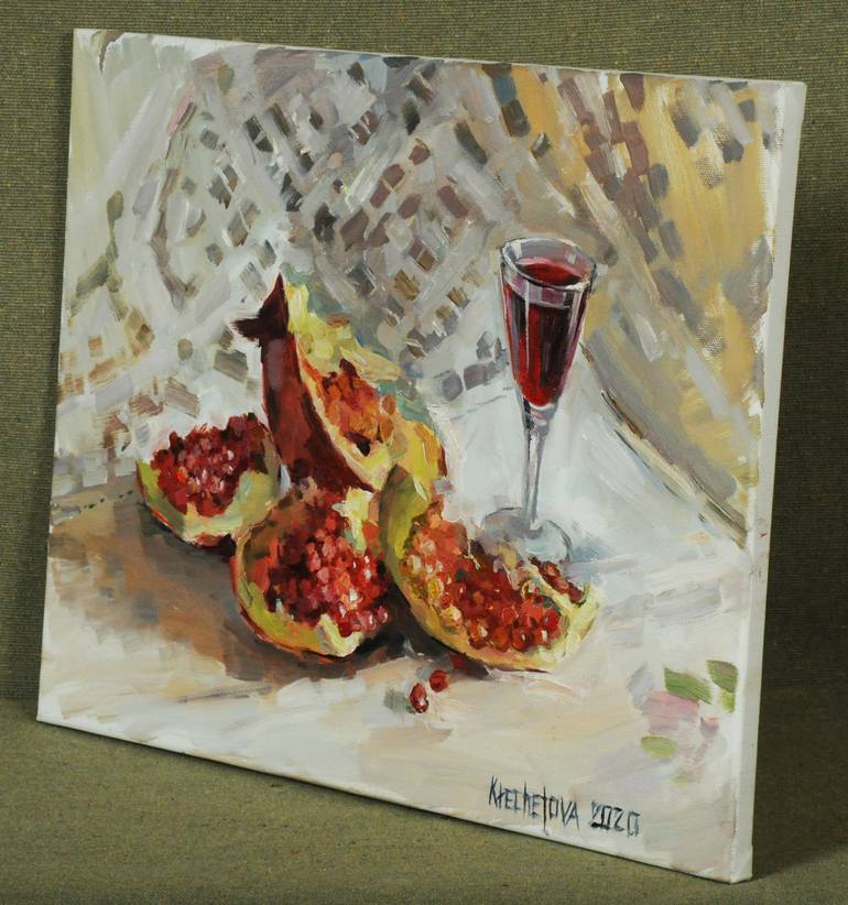 Original Fine Art Still Life Painting by Irina Krechetova