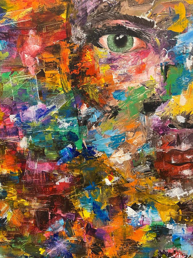 Technicolour Vision Painting by Sabrina Sgarbini Saatchi Art