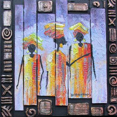 Original Abstract Women Collage by Bola Opadiran