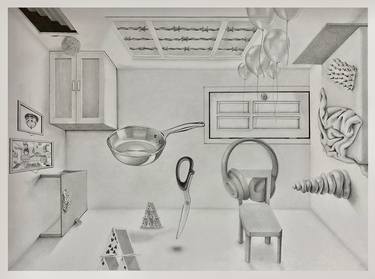 Original Surrealism Home Drawings by Seihee Cho