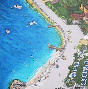Print of Beach Paintings by Alena Drisner